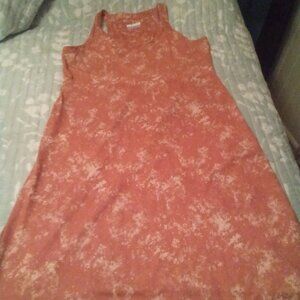 Columbia sun dress, racer back, L